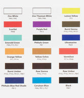 Maries Oil Painting Color Tube 12 Colors